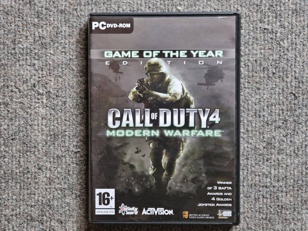 Call of Duty 4 Modern Warfare [GOTY] (PC) lemezes jtk